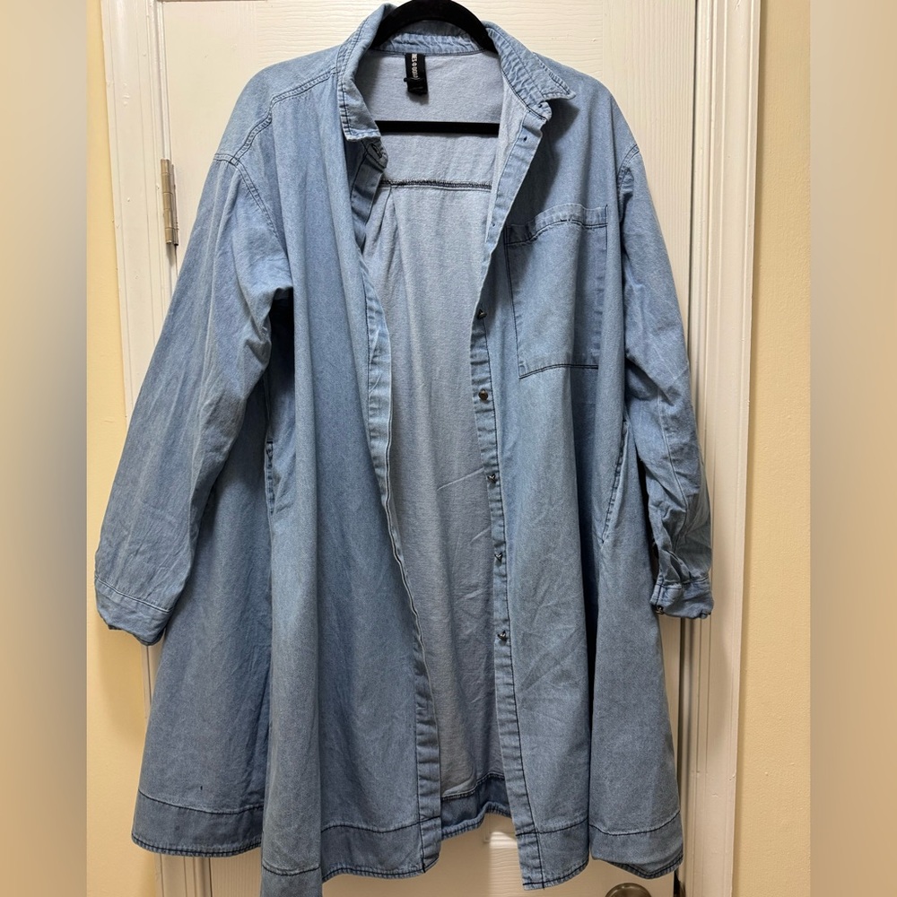 Jean jacket cardigan